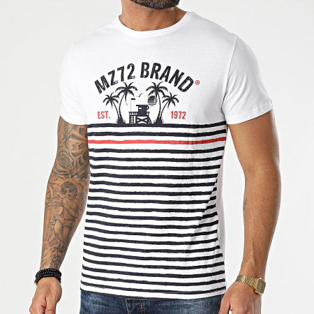 MZ72 - Tee Shirt The Swim Blanc