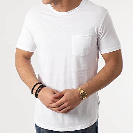Solid - Camiseta Bolsillo Gaylin 21103652 Blanco
