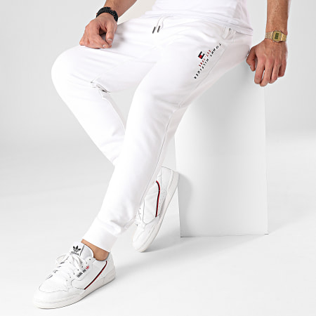 Tommy Hilfiger - Pantalon Jogging Essential 7384 Blanc