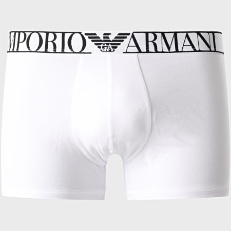 Emporio Armani - Lot De 2 Boxers 111769-1P720 Blanc Noir