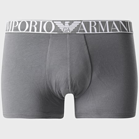 Emporio Armani - Lot De 2 Boxers 111769-1P720 Gris Noir