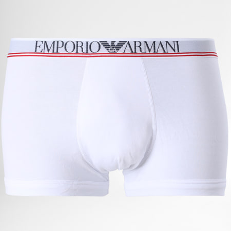 Emporio Armani - Lot De 3 Boxers 111357-1P723 Rouge Blanc Bleu Marine