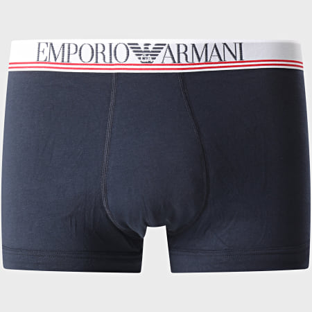 Emporio Armani - Lot De 3 Boxers 111357-1P723 Bleu Marine