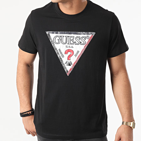 Guess - Tee Shirt M1RI72-K8FQ1 Noir