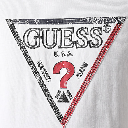 Guess - Tee Shirt M1RI72-K8FQ1 Blanc