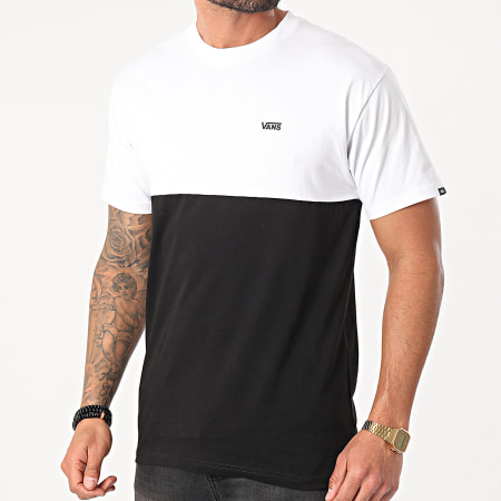Vans - Tee Shirt MN Colorblock Noir Blanc