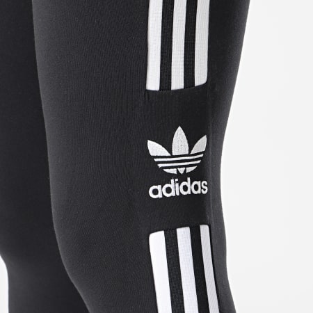 Adidas Originals - Legging Femme A Bandes Trefoil DV2636 Noir
