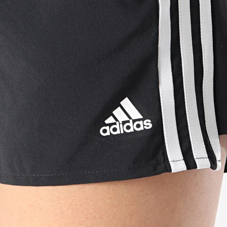 Adidas Performance - Short Jogging Femme A Bandes 3 Stripes GL3981 Noir