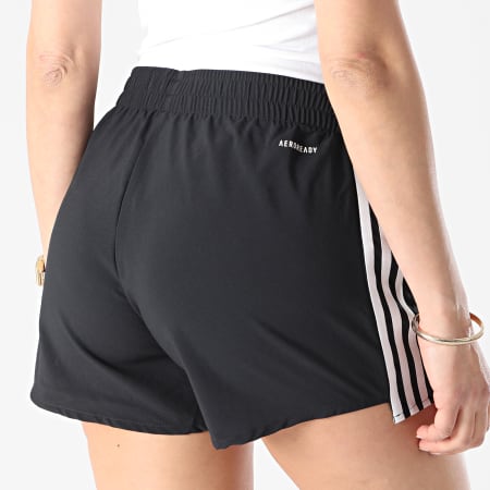 Adidas Sportswear - Short Jogging Femme A Bandes 3 Stripes GL3981 Noir