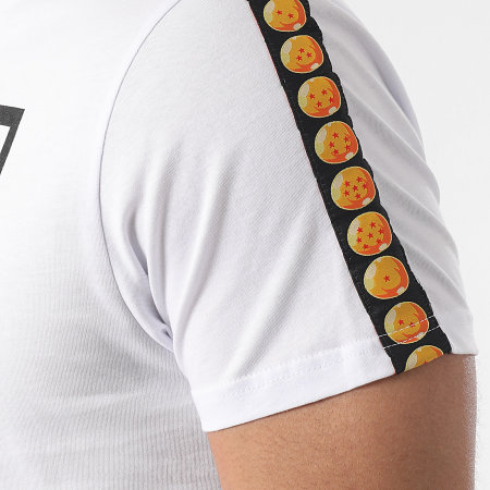 Dragon Ball Z - Maglietta con strisce bianche sul petto di Bu