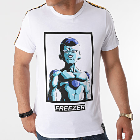 Dragon Ball Z - Tee Shirt A Bandes Freezer Self Chest Blanc