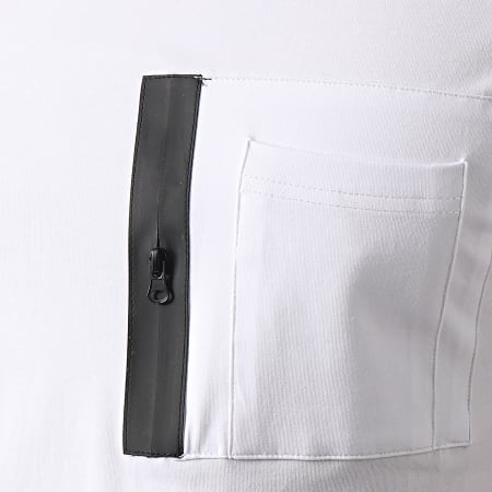 Frilivin - Tee Shirt Poche BM1222 Blanc