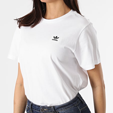 Adidas Originals - Tee Shirt Femme Loose GN2924 Blanc