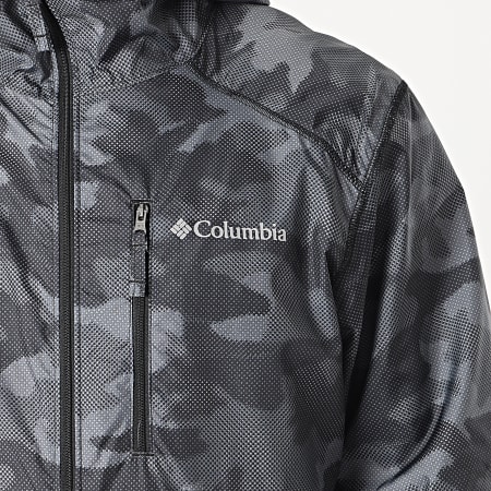 Columbia - Coupe-Vent Capuche Flash Forward 1606803 Gris Camouflage