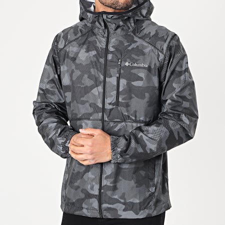 Columbia - Coupe-Vent Capuche Flash Forward 1606803 Gris Camouflage