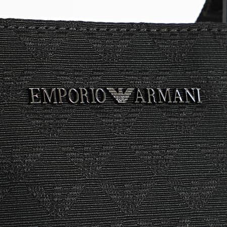 Emporio Armani - Sacoche Jacquard Messenger Y4M234-Y022V Noir