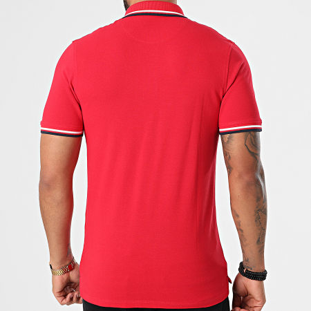 Jack And Jones - Polo Manches Courtes Paulos Rouge
