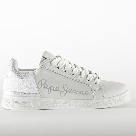 Pepe Jeans - Baskets Femme Brompton Fun PLS31133 White
