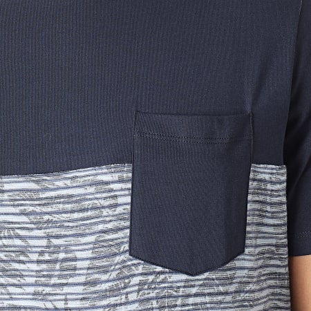 Produkt - Tee Shirt Poche GMS Danny AOP Blau Marine