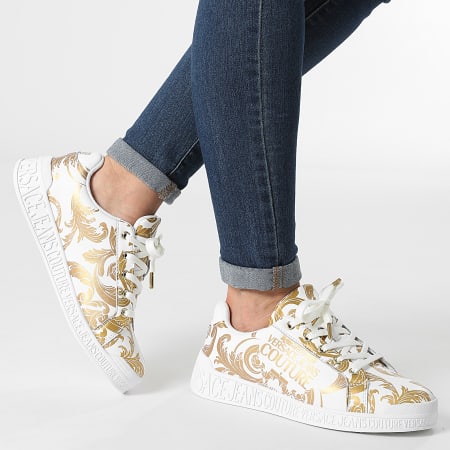 Baskets Femme Linea Fondo Penny E0VWASP7 White Renaissance