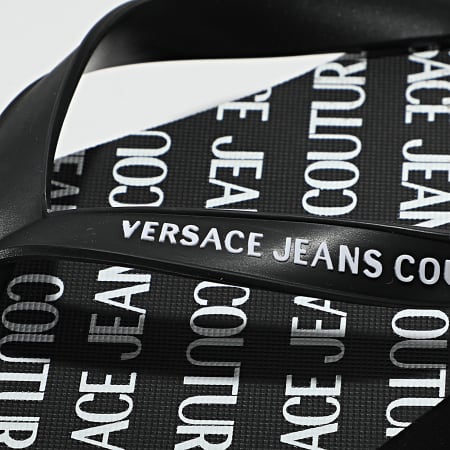 Versace Jeans Couture - Tongs Linea Fondo Flip Flop E0YWASQ7 Noir