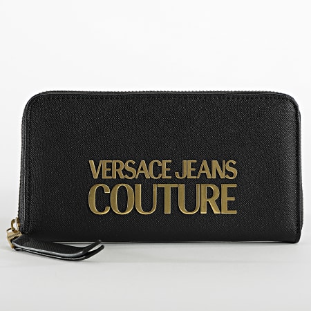 Versace Jeans Couture - Portefeuille Femme E3VWAPL Noir Doré