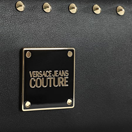 Versace Jeans Couture - Portefeuille Femme E3VWAPE Noir Doré
