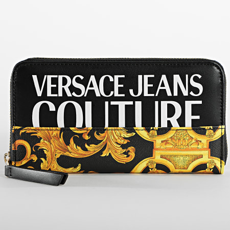 Versace Jeans Couture - Portefeuille Femme E3VWAPG Noir Renaissance