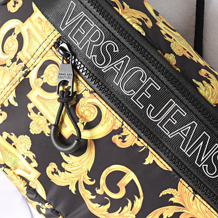 Versace Jeans Couture - Sac Banane Linea Macrologo E1YWABA7 Noir Renaissance