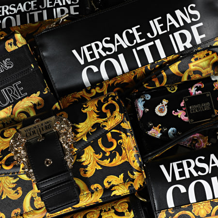 Versace Jeans Couture - Sac A Main Femme Linea G E1VWABG2 Noir Renaissance