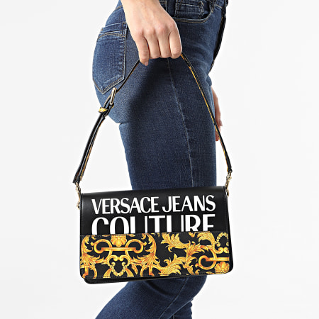 Versace Jeans Couture - Sac A Main Femme Linea G E1VWABG2 Noir Renaissance