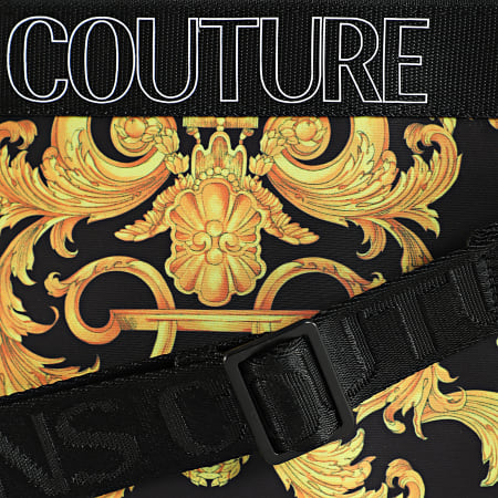 Versace Jeans Couture - Sacoche Linea Macrologo E1YWABA4 Noir Renaissance