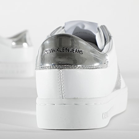 Calvin Klein - Baskets Femme Cupsole Lace Up 0061 White