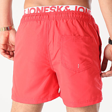 Jack And Jones - Short De Bain Bali Logo Rouge