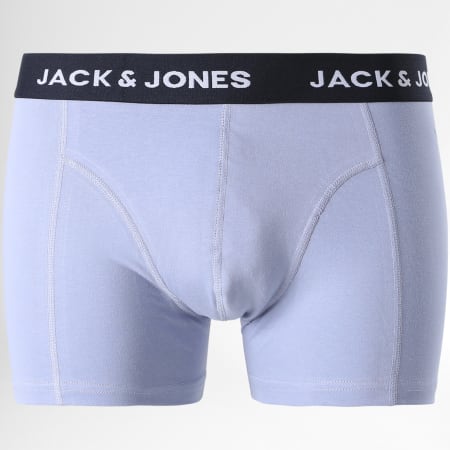 Jack And Jones - Lot De 3 Boxers Leaf Blue 12192799 Bleu Marine