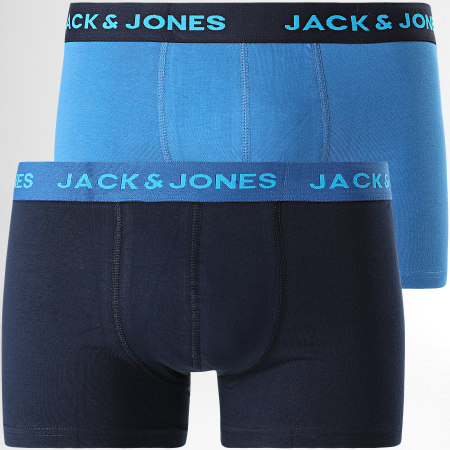Jack And Jones - Lot De 2 Boxers Casper Bleu