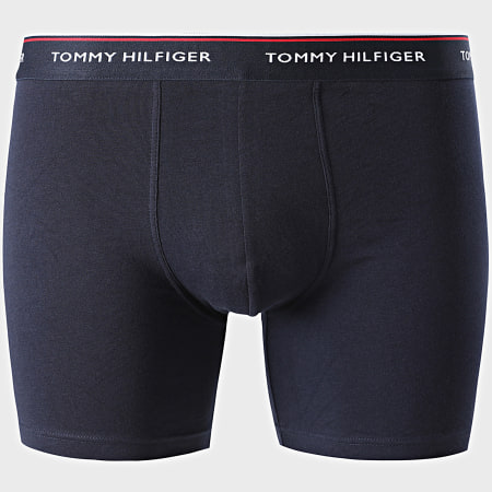 Tommy Hilfiger - Lot De 3 Boxers Premium Essentials 0010 Rouge Bleu