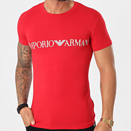 Emporio Armani - Tee Shirt 111035-1P516 Rouge