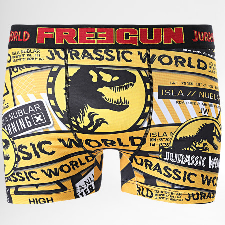 Freegun - Boxers amarillos de Jurassic World