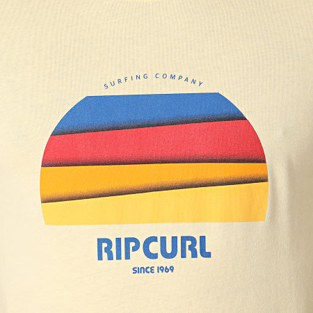 Rip Curl - Tee Shirt Surf Revival Hey Muma Jaune