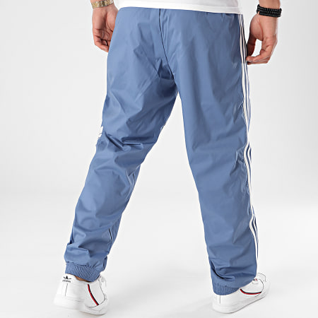 Adidas Originals - Pantalon Jogging A Bandes 3D Trefoil GN3534 Bleu