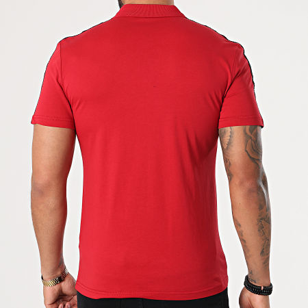 Antony Morato - Polo Manches Courtes A Bandes MMKS01849 Rouge