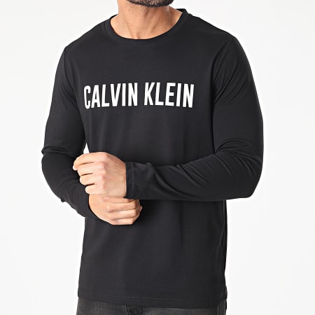 Calvin Klein - Tee Shirt Manches Longues PW GMS1K154 Noir