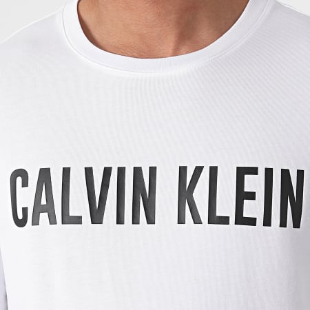 Calvin Klein - Tee Shirt Manches Longues PW GMS1K154 Blanc
