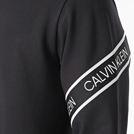 Calvin Klein - Sweat Col Zippé PW GMS1W332 Noir