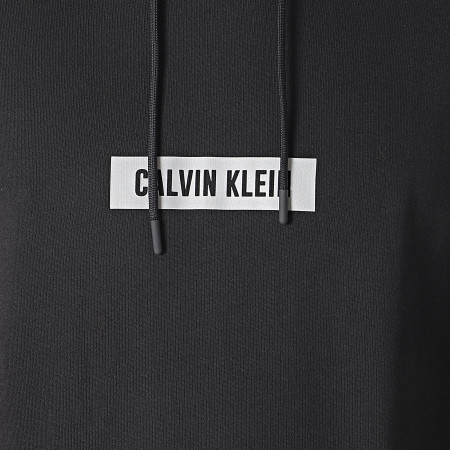 Calvin Klein - Sweat Capuche PW GMS1W361 Noir Réfléchissant