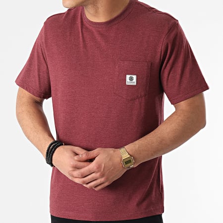 Element - Camiseta Basic Pocket Label Marl Marl Pocket