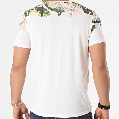 La Maison Blaggio - Tee Shirt Floral Murol Blanc