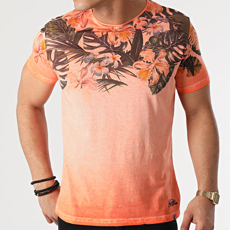 La Maison Blaggio - Tee Shirt Floral Murol Orange