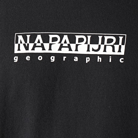Napapijri - Tee Shirt S-Box A4FF5 Noir